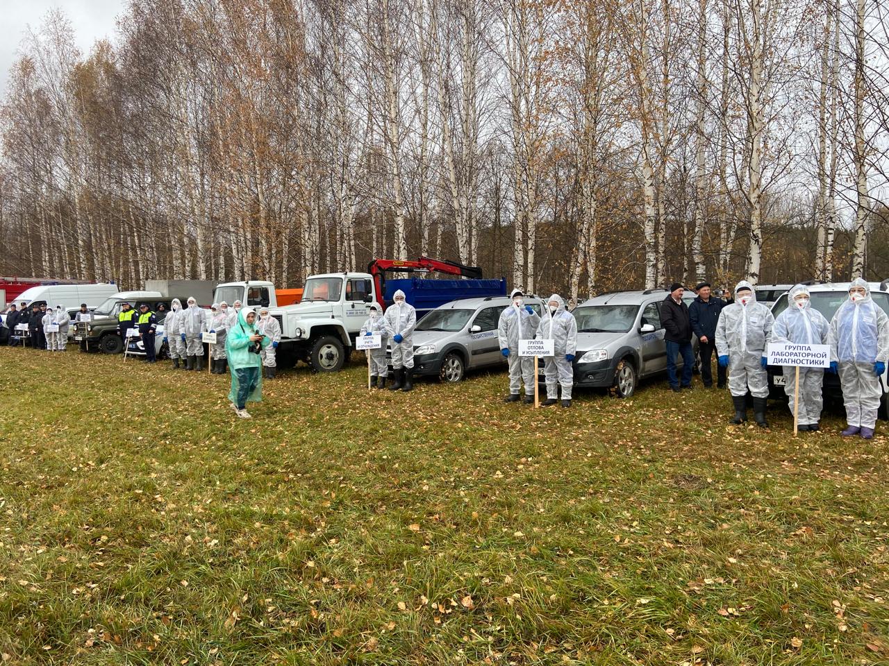 Межрегиональные учения в Балтасинском районе